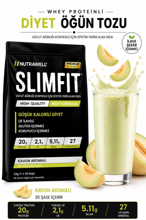 SLIMFIT kavun aromalı ürün