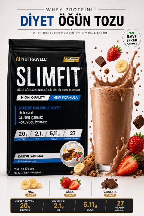 SLIMFIT karışık aromalı ürün